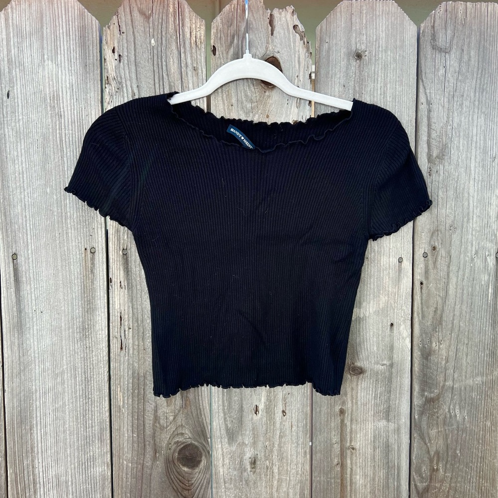 Brandy Melville Ruffle Top